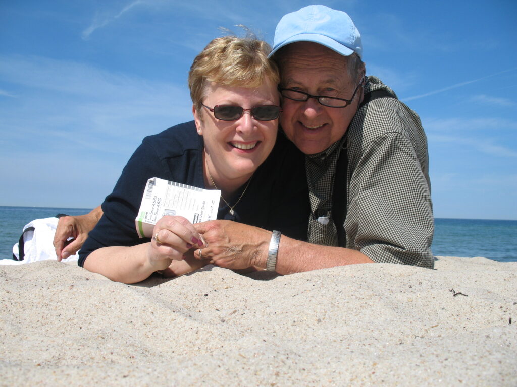 Dick and Karen in Denmark